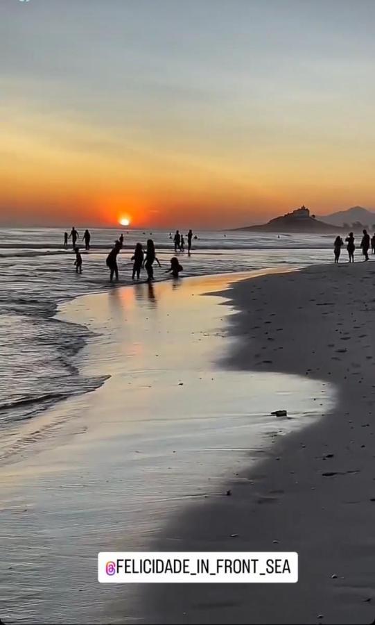 Felicidade In Front Sea Saquarema Zewnętrze zdjęcie